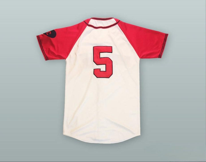 Custom Any Name Number JACKIE ROBINSON 5 MONARCHS BASEBALL JERSEY Top Stitched S-6XL