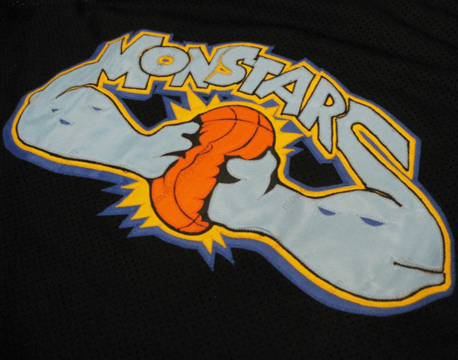 CUSTOM ANY Name Number SPACE JAM MONSTARS BASKETBALL JERSEY ANY SIZE Top Stitched S-6XL
