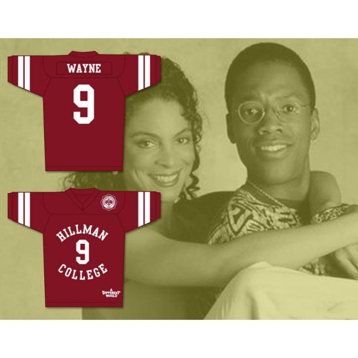 CUSTOM ANY Name Number DWAYNE WAYNE 9 HILLMAN COLLEGE FOOTBALL JERSEY Top Stitched S-6XL