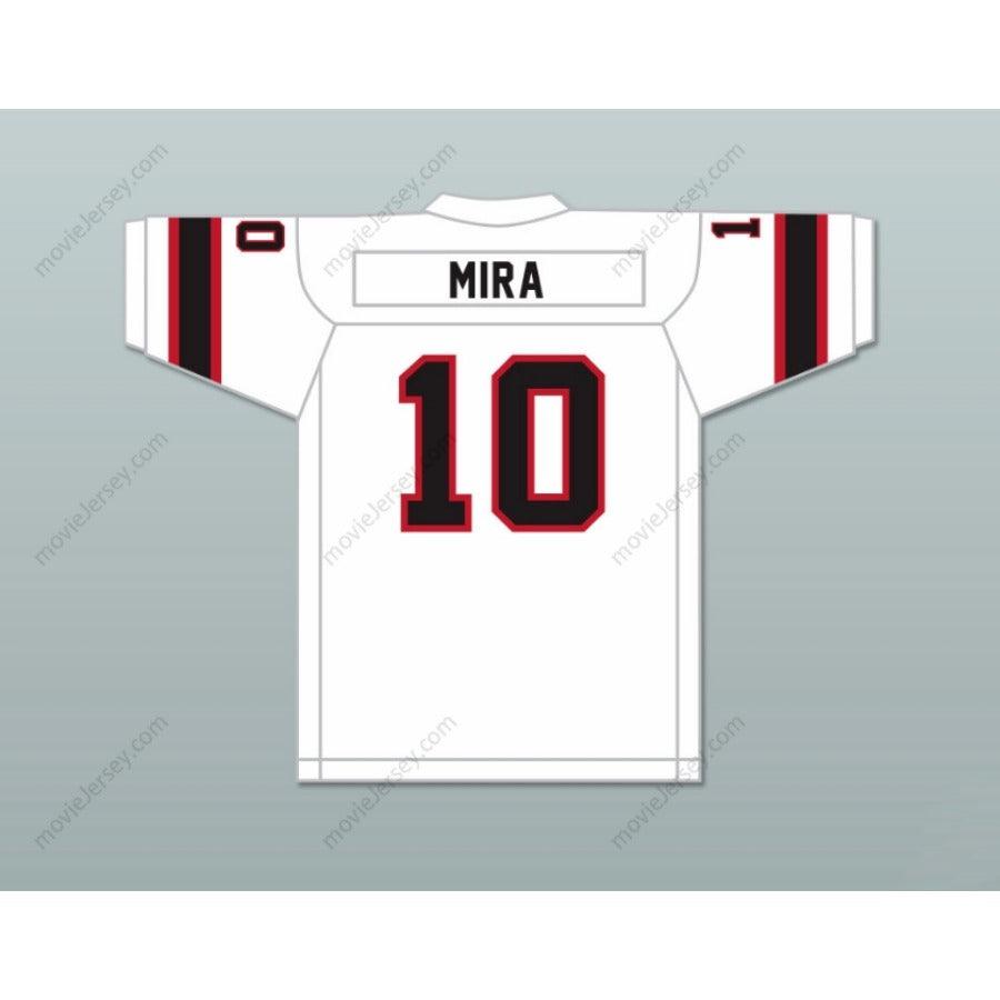 CUSTOM ANY Name Number 1975 WFL GEORGE MIRA 10 JACKSONVILLE EXPRESS ROAD Football Jersey Top Stitched S-6XL