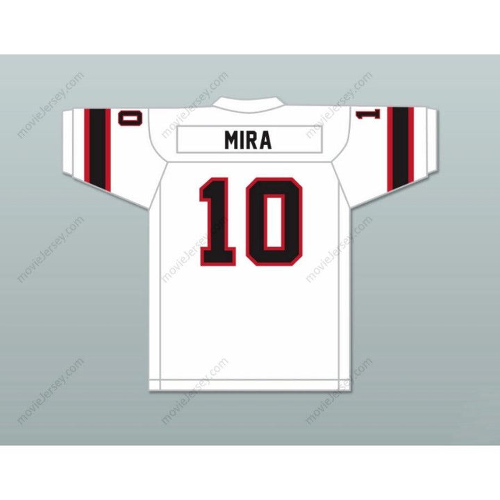 CUSTOM ANY Name Number 1975 WFL GEORGE MIRA 10 JACKSONVILLE EXPRESS ROAD Football Jersey Top Stitched S-6XL