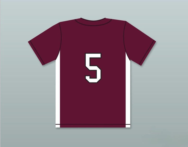 Custom Any Name Number PATRICK MAHOMES 5 WHITEHOUSE HIGH SCHOOL WILDCATS MAROON BASEBALL JERSEY 1 Top Stitched S-6XL