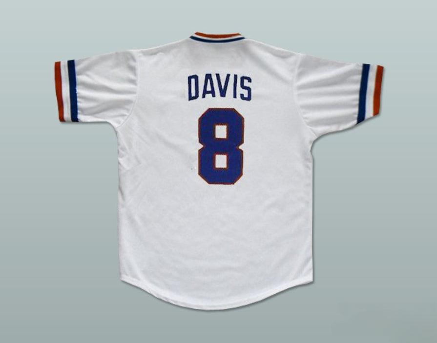 Custom Any Name Number CRASH DAVIS BULL DURHAM BASEBALL JERSEY STITCH SEWN NEW Top Stitched S-6XL
