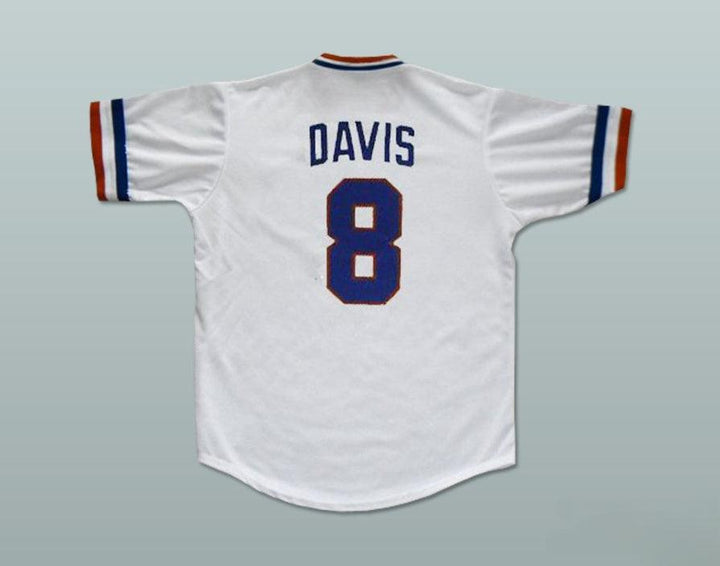 Custom Any Name Number CRASH DAVIS BULL DURHAM BASEBALL JERSEY STITCH SEWN NEW Top Stitched S-6XL