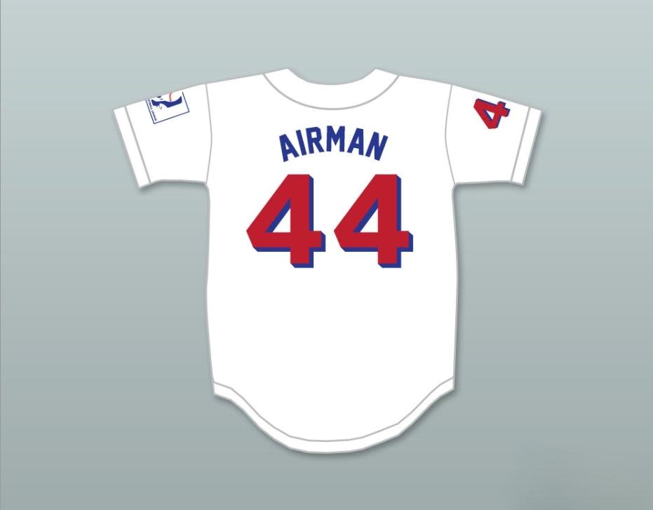 Custom Any Name Number JOE 'AIRMAN' COOPER 44  BEERS BASEKETBALL WHITE BASEBALL JERSEY Top Stitched S-6XL