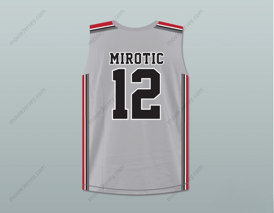 CUSTOM ANY Name Number NIKOLA MIROTIC 12 MONTENEGRO BASKETBALL JERSEY ANY PLAYER OR NUMBERTop Stitched S-6XL