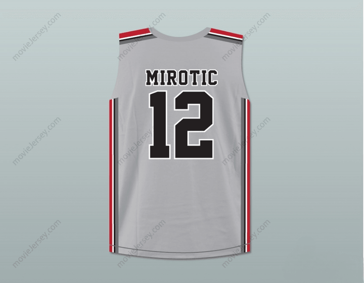CUSTOM ANY Name Number NIKOLA MIROTIC 12 MONTENEGRO BASKETBALL JERSEY ANY PLAYER OR NUMBERTop Stitched S-6XL