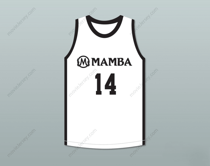CUSTOM ANY Name Number PAYTON CHESTER 14 MAMBA BALLERS WHITE BASKETBALL JERSEY Top Stitched S-6XL