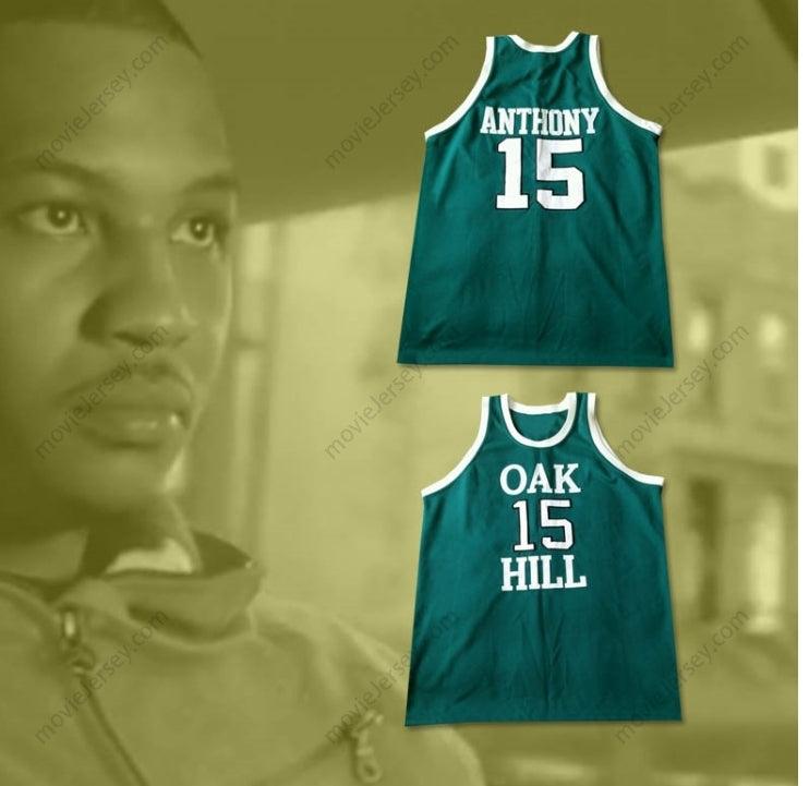 CUSTOM ANY Name Number CARMELO ANTHONY   ACADEMY BASKETBALL JERSEY STITCH SEWN Top Stitched S-6XL