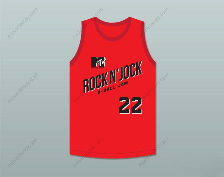 CUSTOM ANY Name Number JOHN SALLEY 22 BRICKLAYERS BASKETBALL JERSEY SECOND ANNUAL ROCK N' JOCK B-BALL JAM 1992 Top Stitched S-6XL