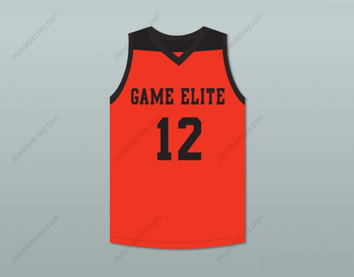 CUSTOM ANY Name Number ZION WILLIAMSON 12 GAME ELITE ORANGE BASKETBALL JERSEY 2 Top Stitched S-6XL