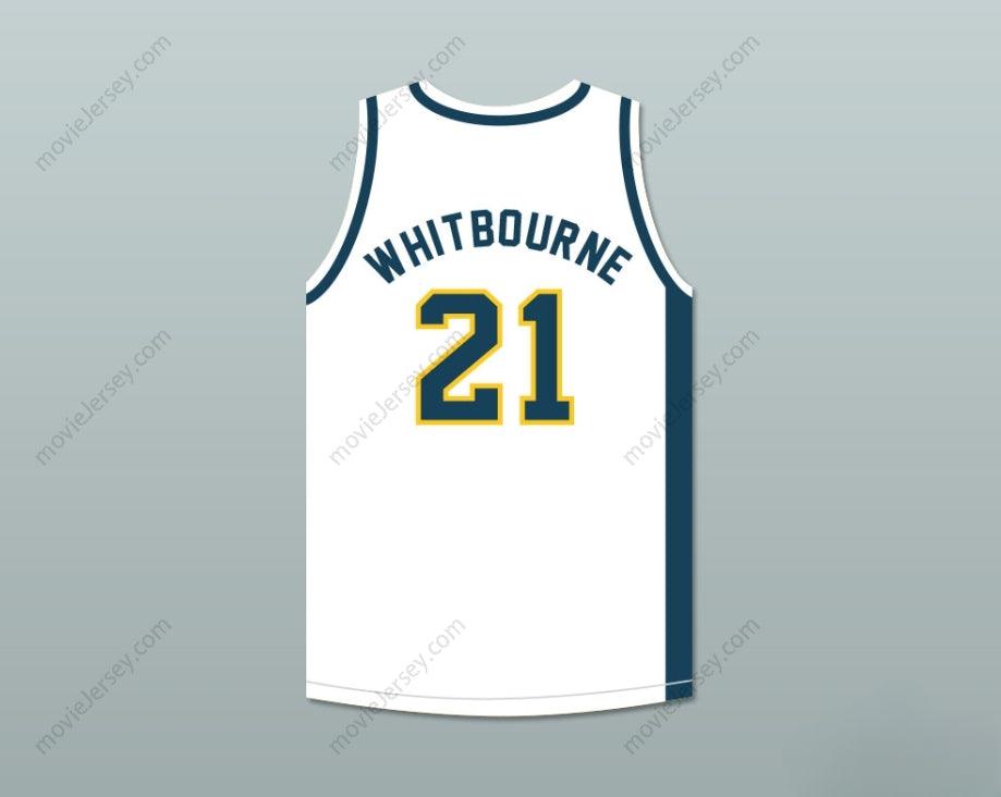 CUSTOM ANY Name Number EVAN WHITBOURNE 21 MALIBU VISTA HIGH SCHOOL SEA LIONS BASKETBALL JERSEY BRING IT ON: FIGHT TO THE FINISH Top Stitched S-6XL
