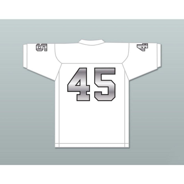 CUSTOM ANY Name Number CALEB GRANT 45 EMCC LIONS FOOTBALL JERSEY INCLUDES PATCHES Top Stitched S-6XL