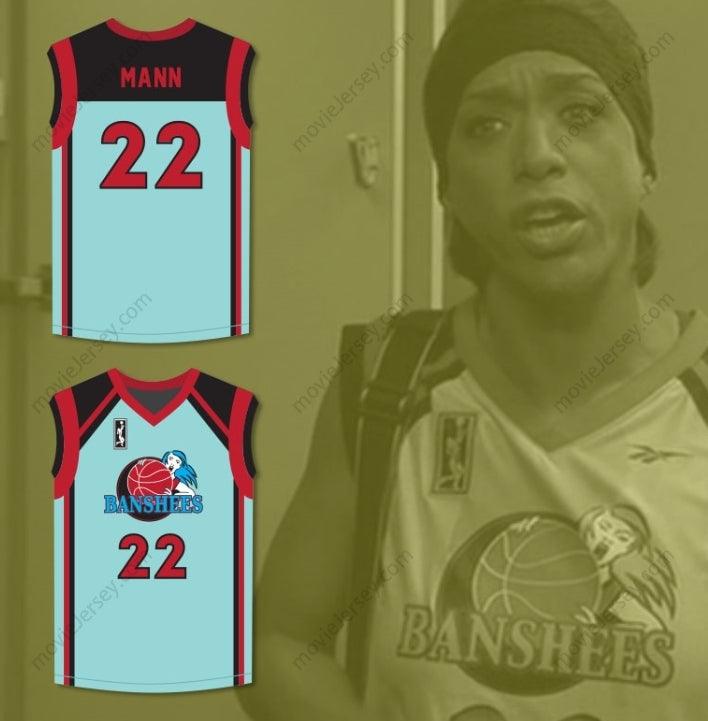 CUSTOM ANY Name Number MIGUEL A. NUNEZ JR. JUWANNA MANN 22 CHARLOTTE BANSHEES HOME BASKETBALL JERSEY WITH WUBA PATCH Top Stitched S-6XL