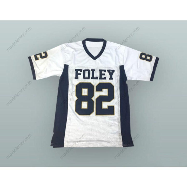 CUSTOM ANY Name Number JULIO JONES 82 FOLEY HIGH SCHOOL LIONS WHITE FOOTBALL JERSEY Top Stitched S-6XL
