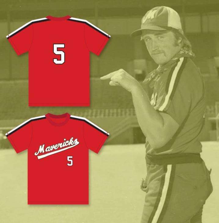 Custom Any Name Number JIM SWANSON 5   BASEBALL JERSEY THE BATTERED BASTARDS OF BASEBALL Top Stitched S-6XL