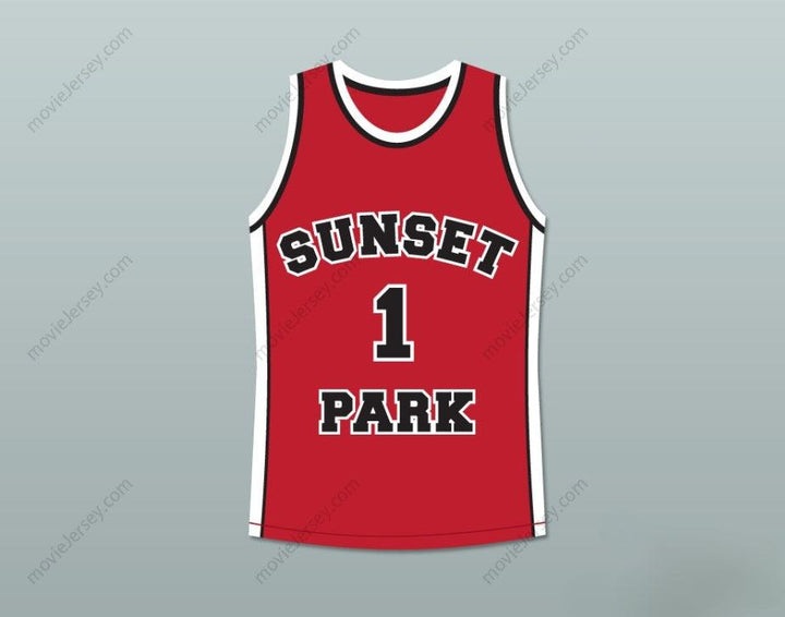 CUSTOM ANY Name Number FREDRO STARR SHORTY 1 SUNSET PARK BASKETBALL JERSEY Top Stitched S-6XL