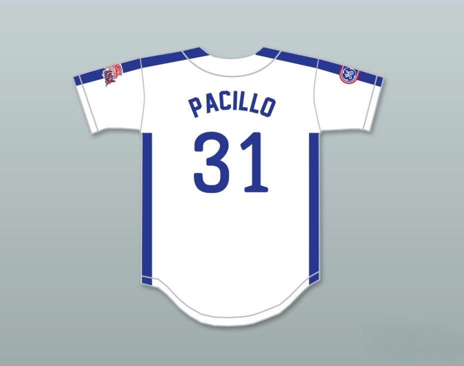 Custom Any Name Number PAT PACILLO 31 1984 USA TEAM WHITE BUTTON DOWN BASEBALL JERSEY Top Stitched S-6XL