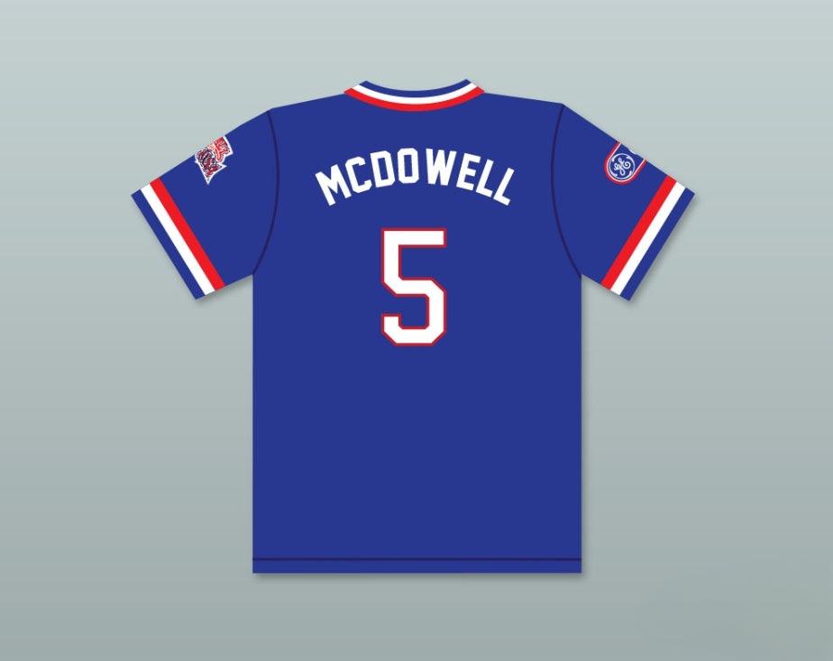 Custom Any Name Number ODDIBE MCDOWELL 5 1984 USA TEAM BLUE BASEBALL JERSEY Top Stitched S-6XL
