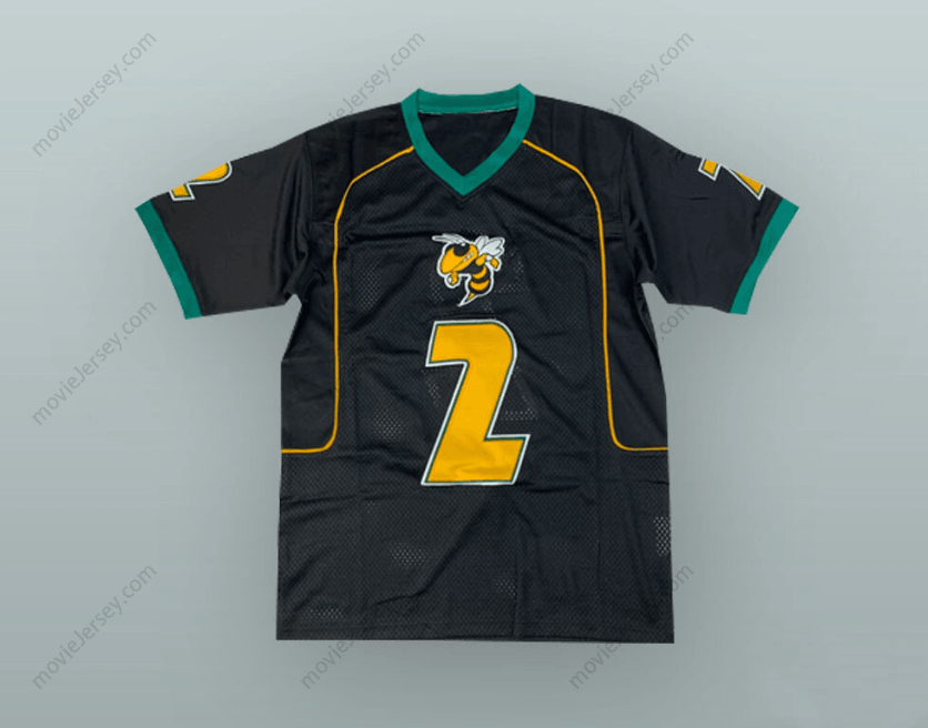 CUSTOM ANY Name Number DERRICK HENRY 2 YULEE HIGH SCHOOL HORNETS BLACK FOOTBALL JERSEY Top Stitched S-6XL