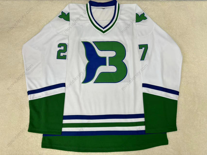 Custom Any Name Number BINGHAMTON WHALERS DAVE MCDONALD HOCKEY JERSEY Stitched Top Stitched S-6XL