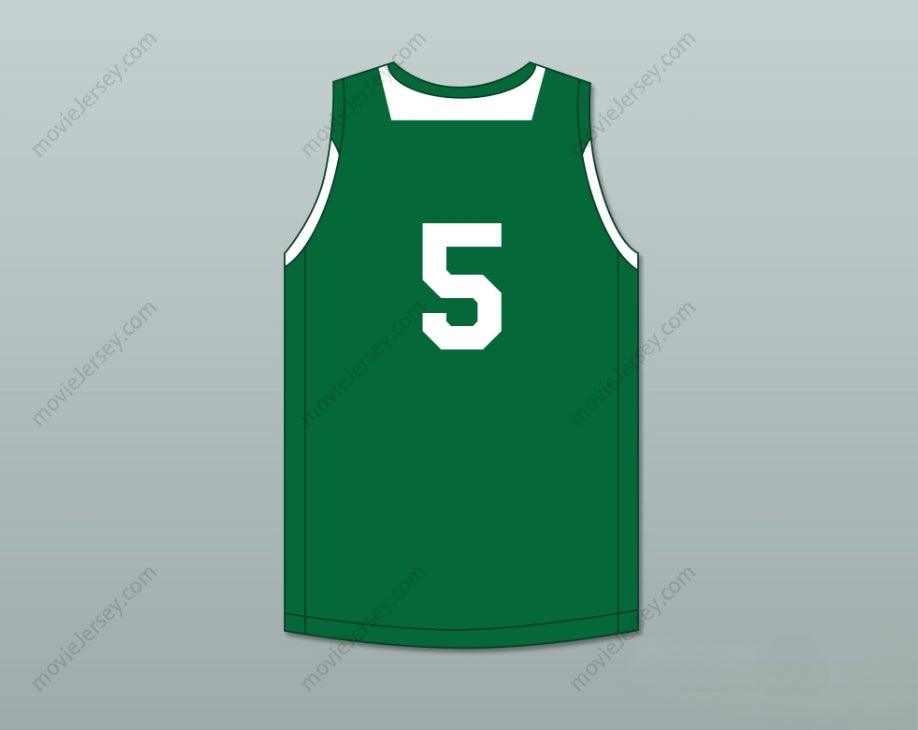 CUSTOM ANY Name Number KEVON LOONEY 5 ALEXANDER  HIGH SCHOOL WILDCATS GREEN BASKETBALL JERSEY 3 Top Stitched S-6XL