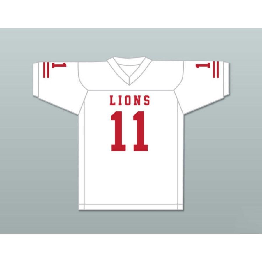 CUSTOM ANY Name Number CHAD KELLY 11 EMCC LIONS FOOTBALL JERSEY INCLUDES PATCHES Top Stitched S-6XL