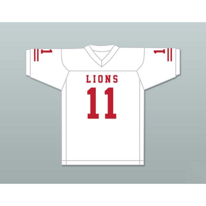 CUSTOM ANY Name Number CHAD KELLY 11 EMCC LIONS FOOTBALL JERSEY INCLUDES PATCHES Top Stitched S-6XL