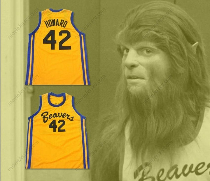 CUSTOM ANY Name Number TEEN WOLF SCOTT HOWARD 42 BEACON BEAVERS BASKETBALL JERSEY Top Stitched S-6XL