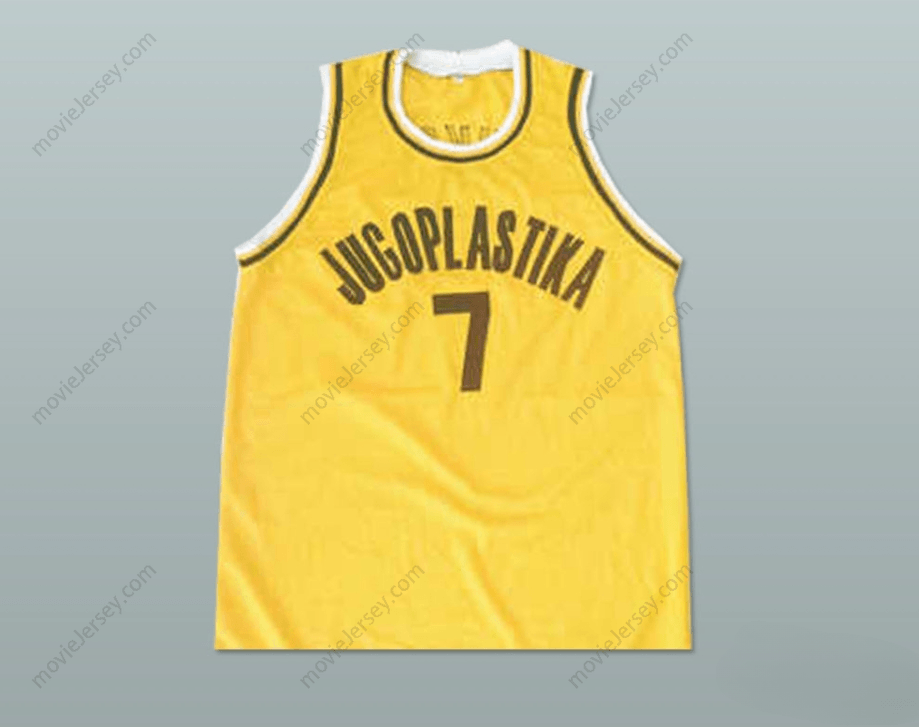 CUSTOM ANY Name Number TONI KUKOC JUGOPLASTIKA BASKETBALL JERSEY STITCH SEWN NEW Top Stitched S-6XL