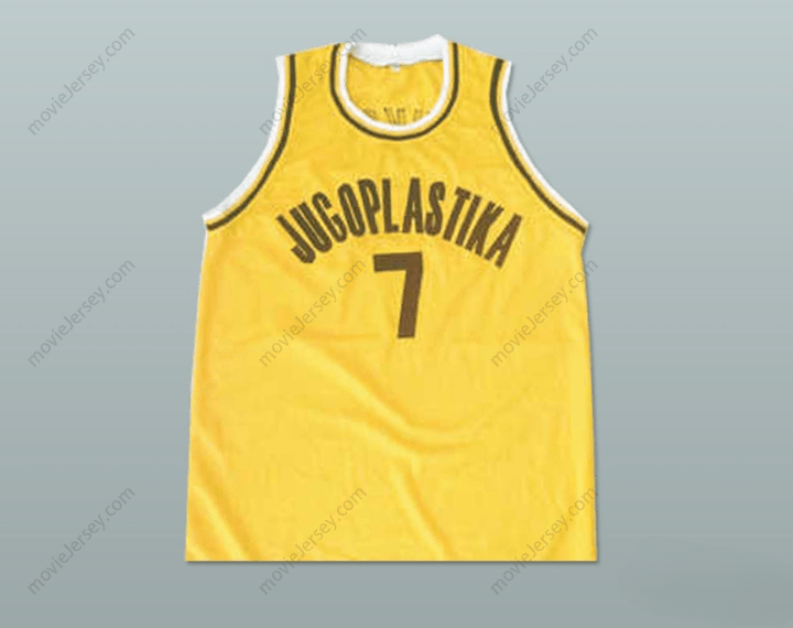 CUSTOM ANY Name Number TONI KUKOC JUGOPLASTIKA BASKETBALL JERSEY STITCH SEWN NEW Top Stitched S-6XL