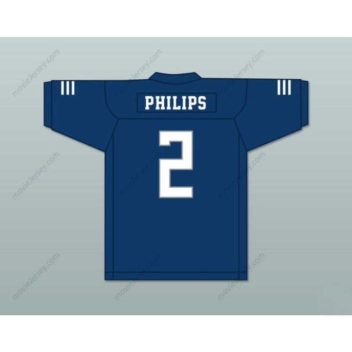 CUSTOM ANY Name Number KYLE PHILIPS 2 SAN MARCOS HIGH SCHOOL KNIGHTS Football Jersey Top Stitched S-6XL