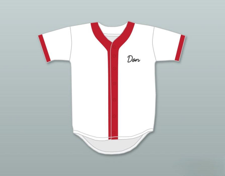 Custom Any Name Number DON MATTINGLY 23  NUCLEAR POWER PLANT SOFTBALL TEAM BASEBALL JERSEY Top Stitched S-6XL