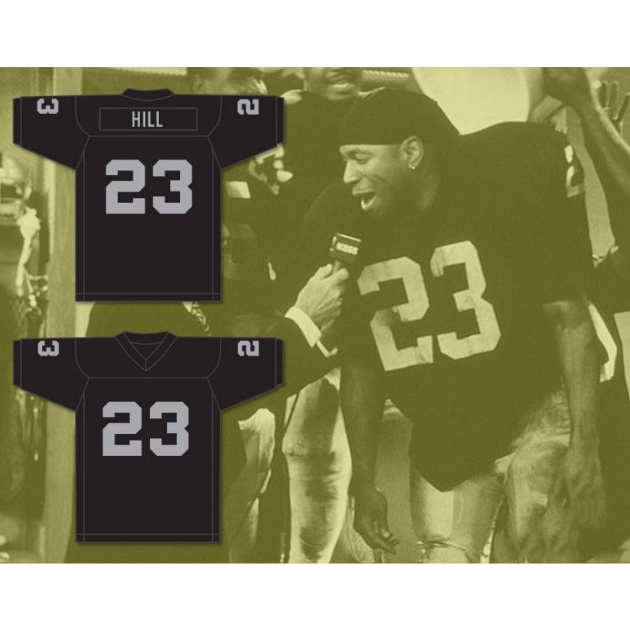 CUSTOM ANY Name Number LL COOL J MARION HILL 23 PRO CAREER Football Jersey Top Stitched S-6XL