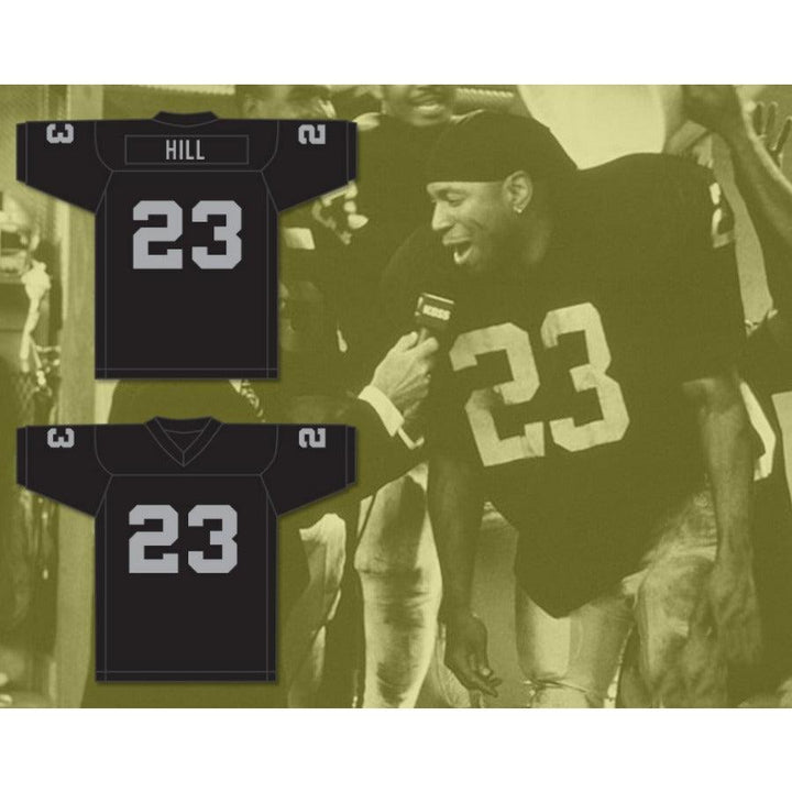 CUSTOM ANY Name Number LL COOL J MARION HILL 23 PRO CAREER Football Jersey Top Stitched S-6XL