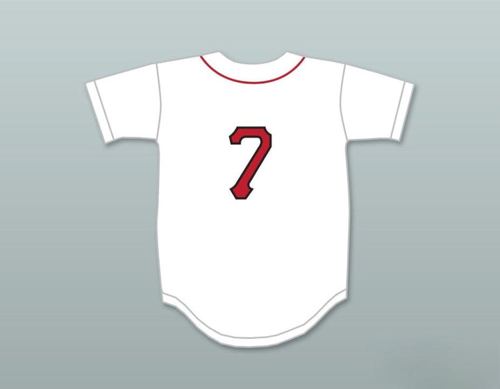 Custom Any Name Number MOOKIE BETTS 7 JOHN OVERTON HIGH SCHOOL  WHITE BASEBALL JERSEY 1 Top Stitched S-6XL