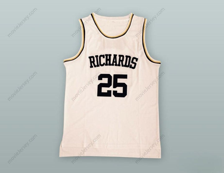 CUSTOM ANY Name Number DWYANE WADE 25 HAROLD L. RICHARDS HIGH SCHOOL BASKETBALL JERSEY Top Stitched S-6XL