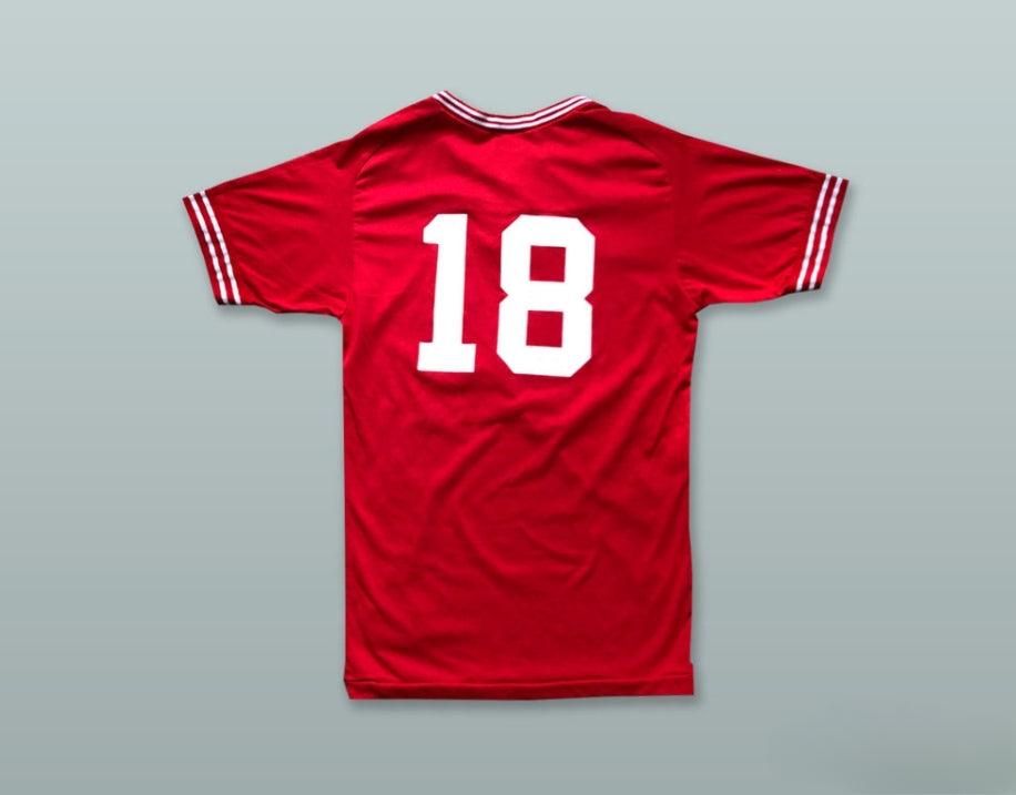 Custom Any Name Number BANDITS 18 RED PULLOVER BASEBALL JERSEY Top Stitched S-6XL