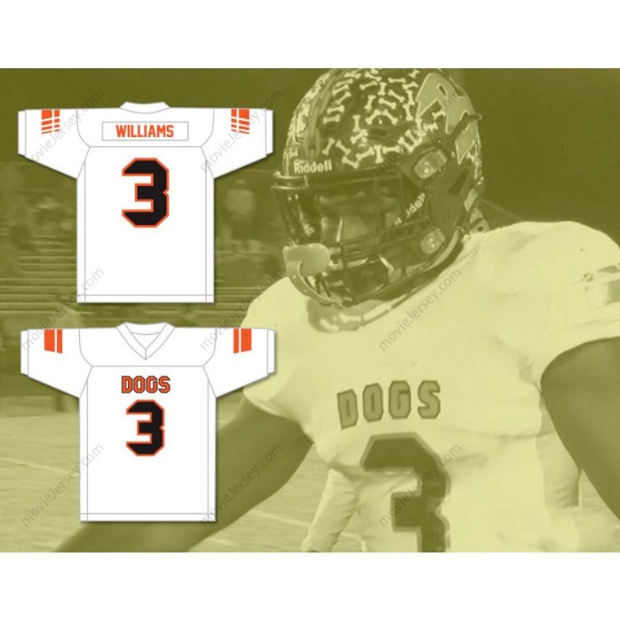 CUSTOM ANY Name Number JAVONTE WILLIAMS 3 WALLACE-ROSE HILL HIGH SCHOOL BULLDOGS Football Jersey Top Stitched S-6XL