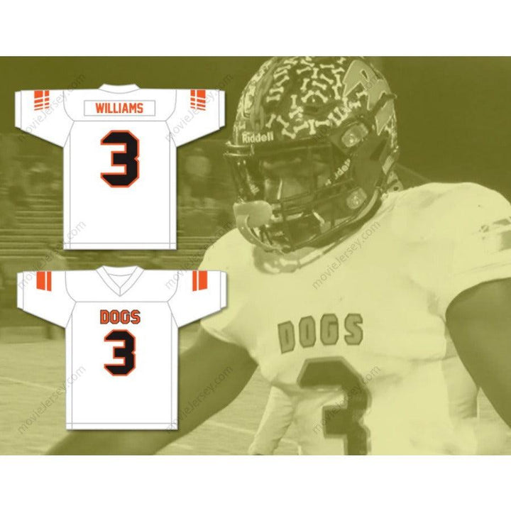 CUSTOM ANY Name Number JAVONTE WILLIAMS 3 WALLACE-ROSE HILL HIGH SCHOOL BULLDOGS Football Jersey Top Stitched S-6XL