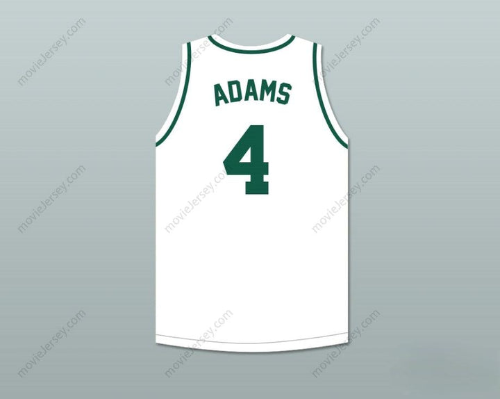 CUSTOM ANY Name Number DAVANTE ADAMS 4   HIGH SCHOOL VIKINGS WHITE BASKETBALL JERSEY Top Stitched S-6XL