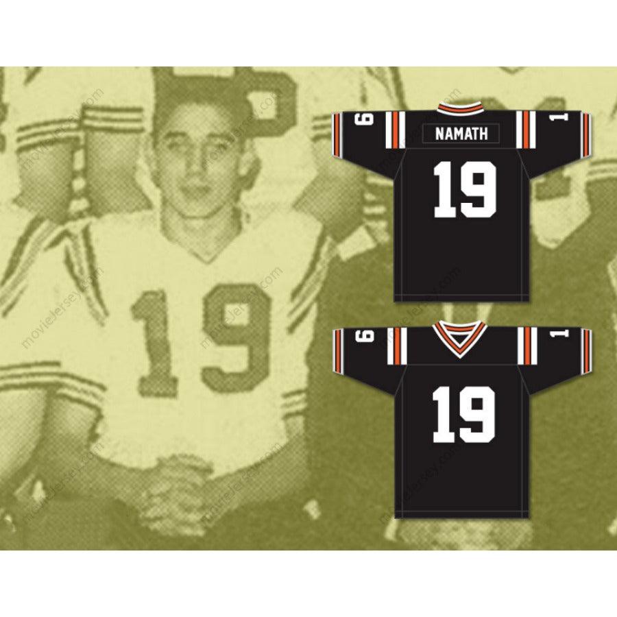 CUSTOM ANY BEAVER FALLS JOE NAMATH 19 BEAVER FALLS HIGH SCHOOL FOOTBALL JERSEY