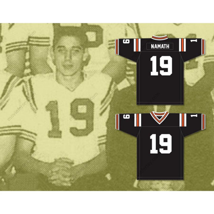 CUSTOM ANY BEAVER FALLS JOE NAMATH 19 BEAVER FALLS HIGH SCHOOL FOOTBALL JERSEY