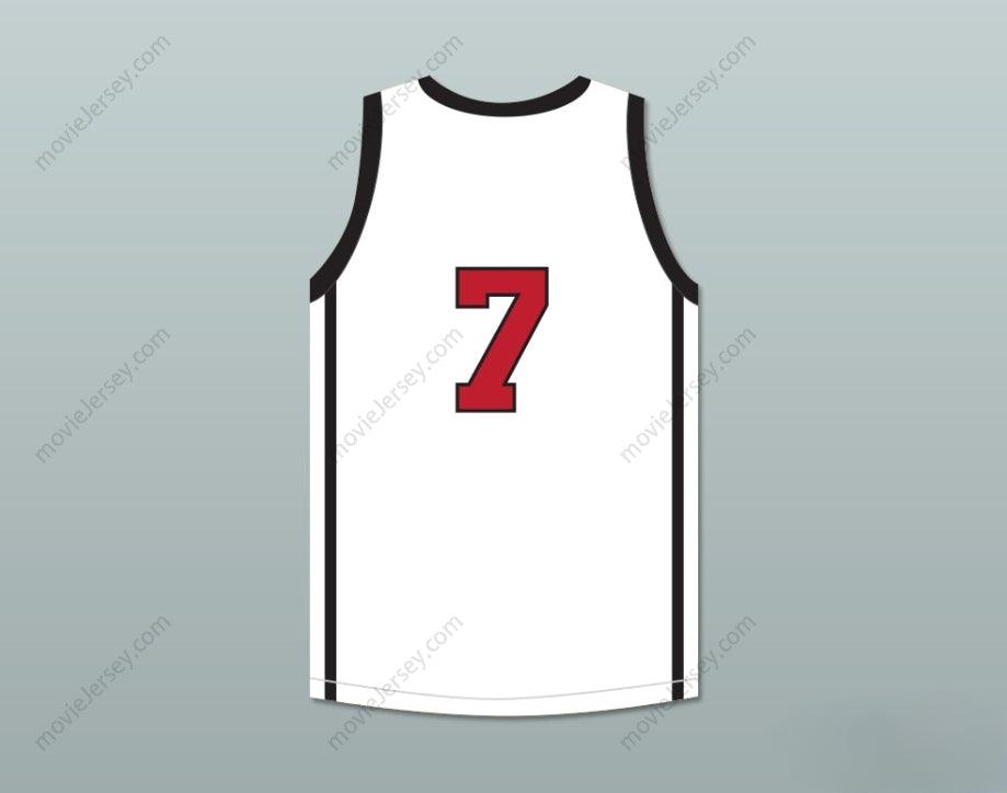 CUSTOM ANY Name Number DRU JOYCE 7 OHIO SHOOTING STARS AAU WHITE BASKETBALL JERSEY MORE THAN A GAME Top Stitched S-6XL