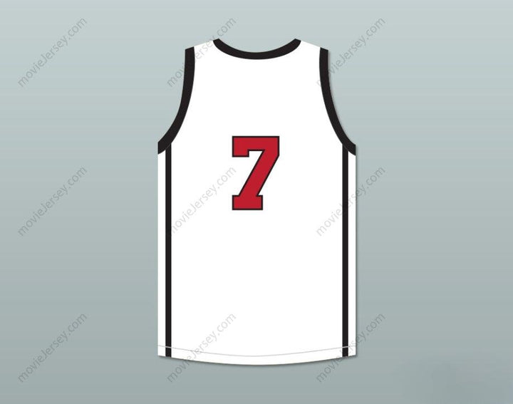 CUSTOM ANY Name Number DRU JOYCE 7 OHIO SHOOTING STARS AAU WHITE BASKETBALL JERSEY MORE THAN A GAME Top Stitched S-6XL