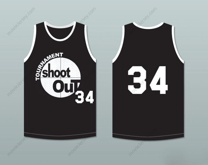 CUSTOM ANY Name Number 34 TOURNAMENT SHOOT OUT BIRDMEN BASKETBALL JERSEY ABOVE THE RIM Top Stitched S-6XL