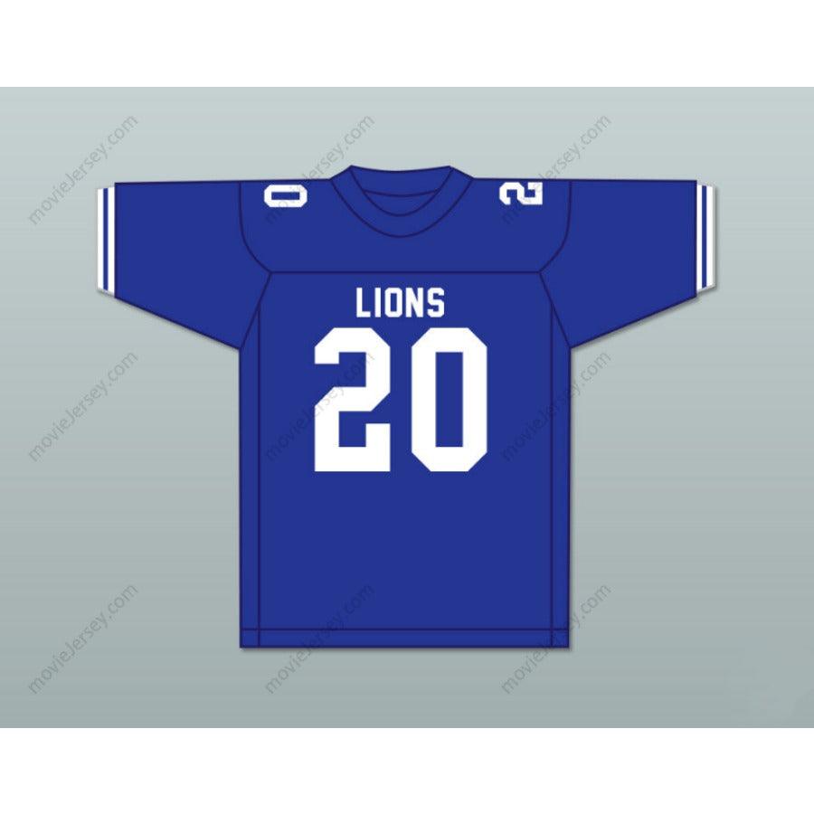 CUSTOM ANY Name Number EARL CAMPBELL 20 JOHN TYLER HIGH SCHOOL LIONS Football Jersey Top Stitched S-6XL