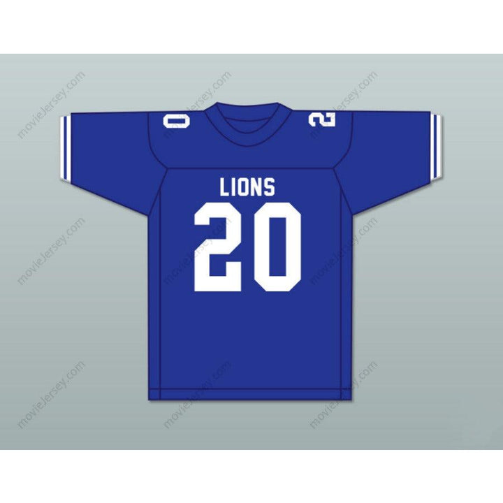 CUSTOM ANY Name Number EARL CAMPBELL 20 JOHN TYLER HIGH SCHOOL LIONS Football Jersey Top Stitched S-6XL
