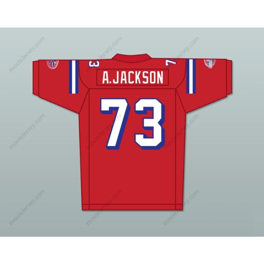 CUSTOM ANY Name Number ANDRE JACKSON 73 WASHINGTON SENTINELS HOME Football Jersey Top Stitched S-6XL