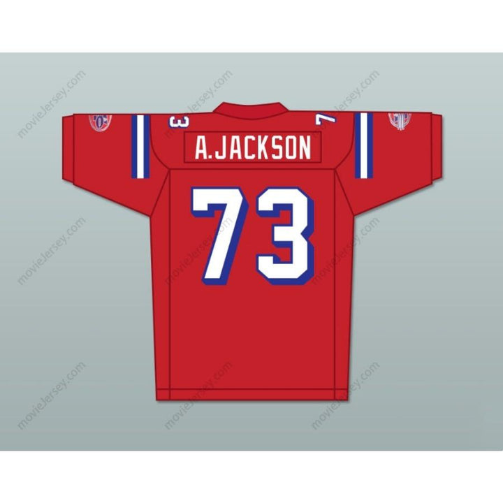 CUSTOM ANY Name Number ANDRE JACKSON 73 WASHINGTON SENTINELS HOME Football Jersey Top Stitched S-6XL